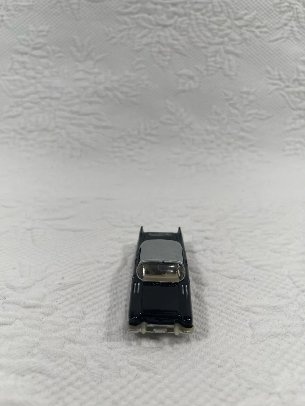 Die-Cast Black & Silver Classic Toy Car for Kids
